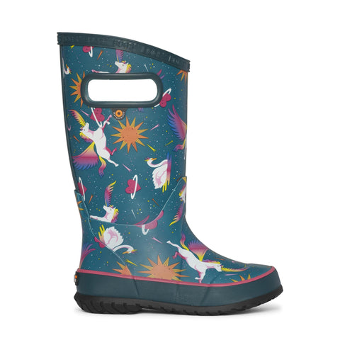 Bogs Rainboot - Unicorn Swan Teal-73164-448 3-Pumpkin Pie Kids Canada