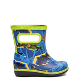 Bogs Skipper II Rainboot - Fish Navy-Pumpkin Pie Kids Canada