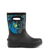 Bogs York Seamless Boot - Acid Camo Black-Pumpkin Pie Kids Canada
