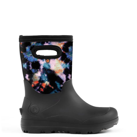 Bogs York Seamless Boot - Tie Dye Black-73458-009 10-Pumpkin Pie Kids Canada