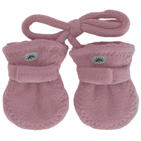 Calikids Corded Fleece Mitts - Pink Lilac-Pumpkin Pie Kids Canada