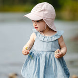 Calikids Flap Back Hat - Pink-S2611-PNK S-Pumpkin Pie Kids Canada
