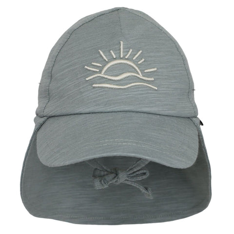 Calikids Flap Back Hat - Sage-Pumpkin Pie Kids Canada