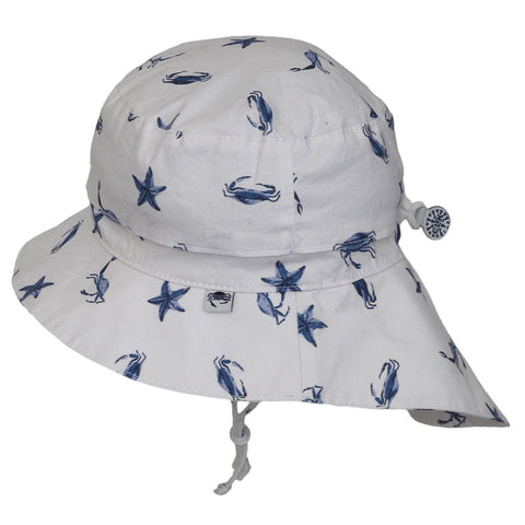 Calikids Flap Hat - Crab-Pumpkin Pie Kids Canada