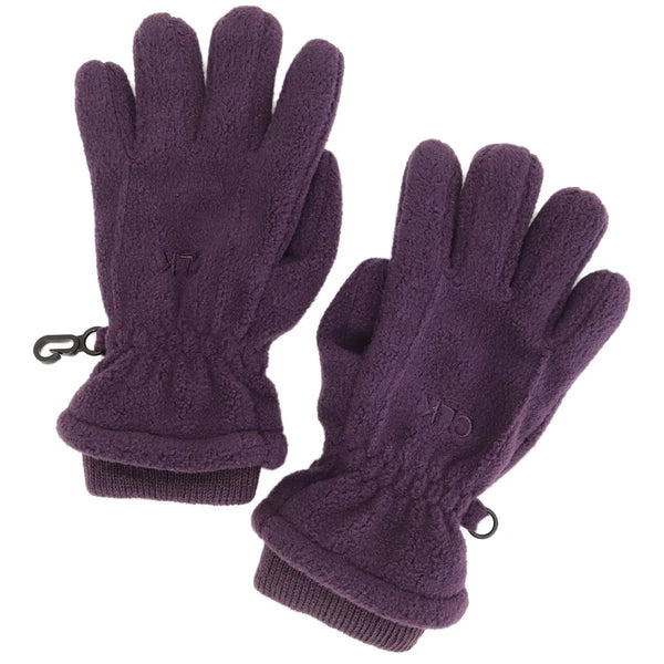 Calikids Fleece Gloves - Blackberry-W2485-BKBY M-Pumpkin Pie Kids Canada
