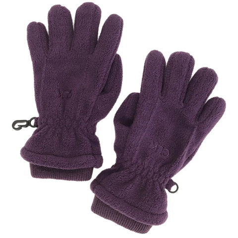 Calikids Fleece Gloves - Blackberry-W2485-BKBY M-Pumpkin Pie Kids Canada