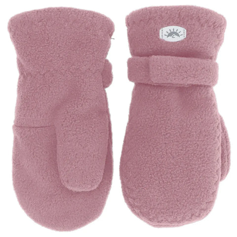Calikids Fleece Mitts - Pink Lilac-Pumpkin Pie Kids Canada