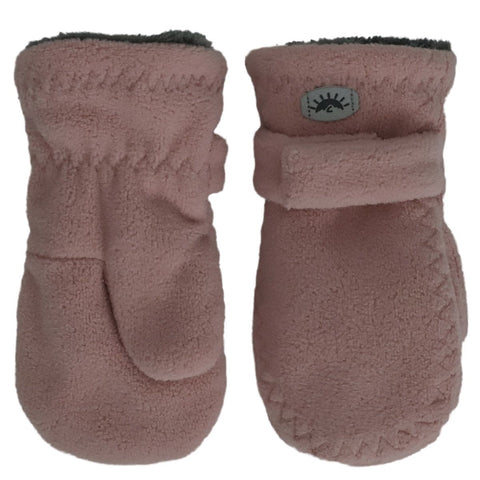 Calikids Fleece Mitts - Rose-Pumpkin Pie Kids Canada