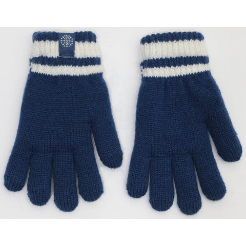Calikids Knit Gloves - Blue-W2144 BL L-Pumpkin Pie Kids Canada