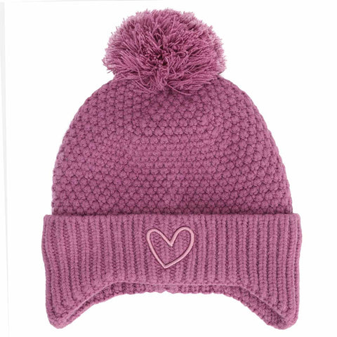 Calikids Knit Hat - Bordeau-W2608-BRDO TOD-Pumpkin Pie Kids Canada