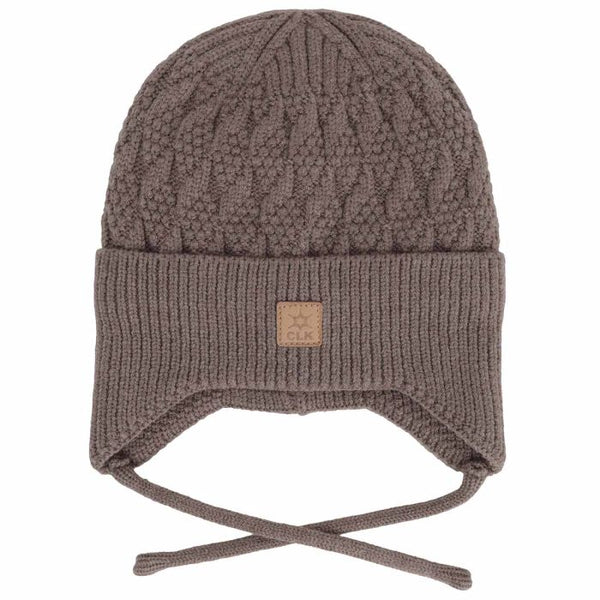 Calikids Knit Hat - Mocha-W2604-MOC XS-Pumpkin Pie Kids Canada