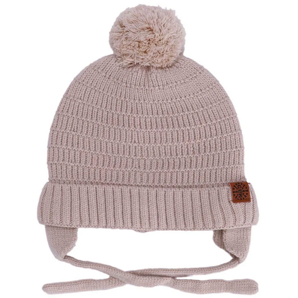 Calikids Knit Hat - Rose Cendre-Pumpkin Pie Kids Canada