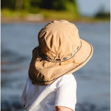 Calikids Quick Dry Hat - Harbor Grey-Pumpkin Pie Kids Canada