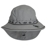 Calikids Quick Dry Hat - Harbor Grey-Pumpkin Pie Kids Canada