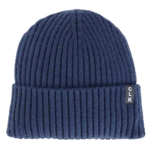 Calikids Soft Touch Knit Hat - Blue-W2507-BLU TOD-Pumpkin Pie Kids Canada