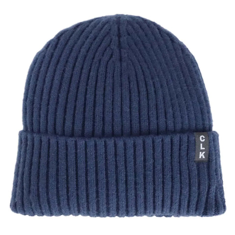 Calikids Soft Touch Knit Hat - Blue-W2507-BLU TOD-Pumpkin Pie Kids Canada