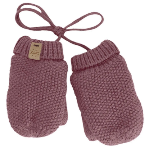 Calikids Soft Touch Knit Mitts - Nostalgic Rose-Pumpkin Pie Kids Canada