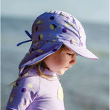 Calikids UV Flap Hat - Lemon-Pumpkin Pie Kids Canada