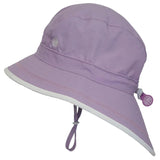 Calikids UV Flap Hat - Lilac-Pumpkin Pie Kids Canada