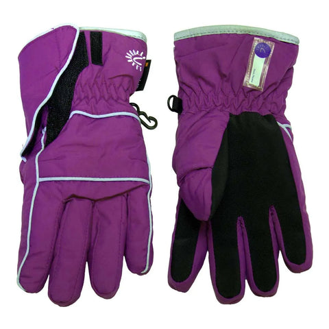 Calikids Waterproof Gloves - Plum-W0128 PLM S-Pumpkin Pie Kids Canada