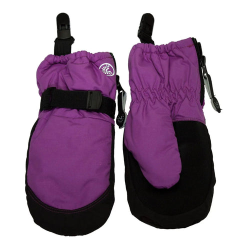 Calikids Waterproof Mitts - Plum-Pumpkin Pie Kids Canada