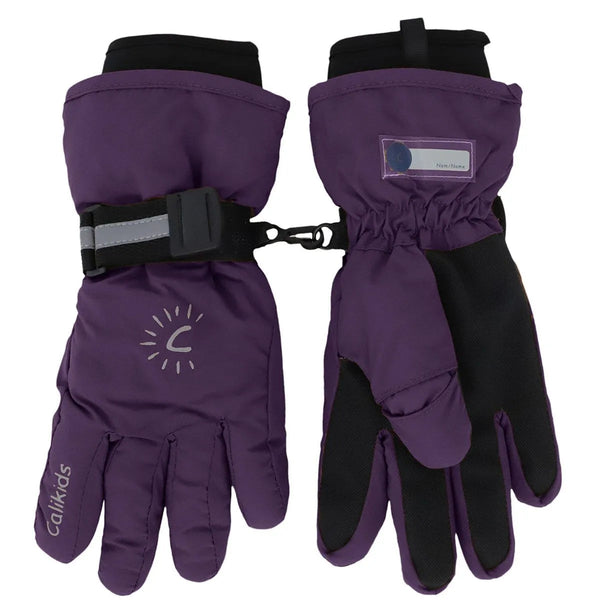 Calikids Waterproof Neoprene Cuff Gloves - Blackberry-Pumpkin Pie Kids Canada