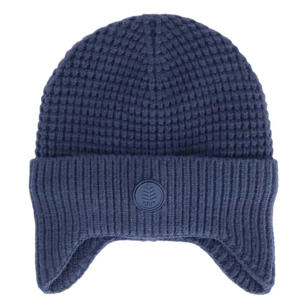Calkids Knit Windproof Hat - Blue-Pumpkin Pie Kids Canada
