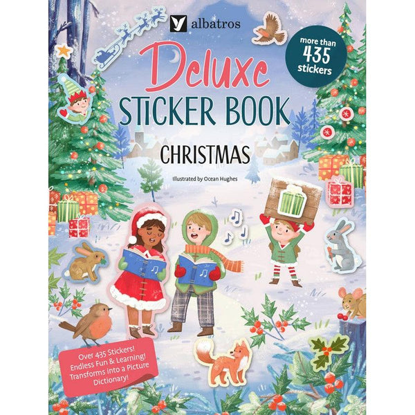 Christmas Deluxe Sticker Book-Pumpkin Pie Kids Canada