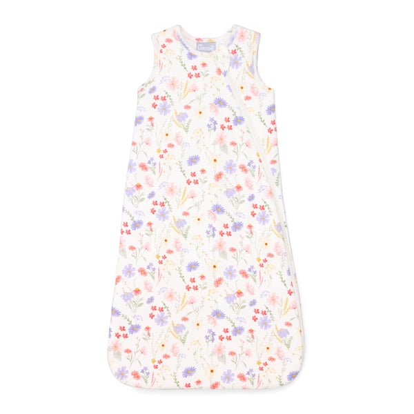 Coccoli Modal Sleepsack - Flowers on Cream-Pumpkin Pie Kids Canada