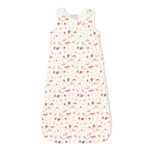 Coccoli Modal Sleepsack - Mushrooms-Pumpkin Pie Kids Canada