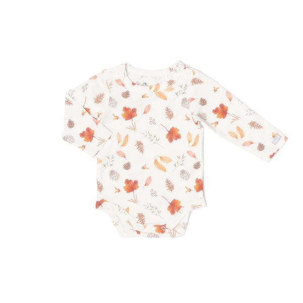 Coccoli Romper Onesie - Fall on Cream-Pumpkin Pie Kids Canada