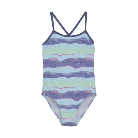 Color Kids 1pc Sporty Swimsuit - Summer Song-720258-7148 4-Pumpkin Pie Kids Canada