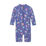 Color Kids Baby UV Suit - Marlin Jellyfish-720222-6149 9M-Pumpkin Pie Kids Canada