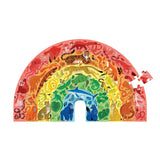 Crocodile Creek 100pc Holographic Puzzle - Rainbow Animals-Pumpkin Pie Kids Canada