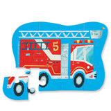 Crocodile Creek 12pc Mini Puzzle - Fire Truck-Pumpkin Pie Kids Canada