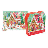 Crocodile Creek 24pc Puzzle - Gingerbread House