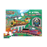 Crocodile Creek 36pc Floor Puzzle - All Aboard-40792S-Pumpkin Pie Kids Canada