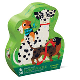 Crocodile Creek 36pc Floor Puzzle - Playful Pups-Pumpkin Pie Kids Canada