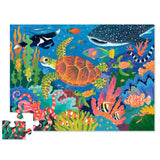 Crocodile Creek 36pc Floor Puzzle - Sea Turtle-Pumpkin Pie Kids Canada