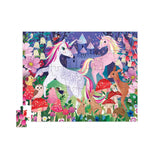 Crocodile Creek 50pc Flat House Puzzle - Unicorn Castle-Pumpkin Pie Kids Canada