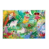 Crocodile Creek 60pc Holographic Foil Puzzle - Magical Friends-Pumpkin Pie Kids Canada