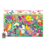 Crocodile Creek Holographic Foil Puzzle 50pc - Butterflies-Pumpkin Pie Kids Canada