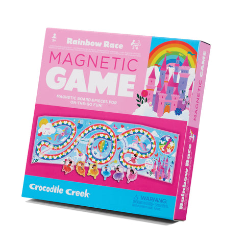 Crocodile Creek Magnetic Game - Rainbow Race-30253-Pumpkin Pie Kids Canada