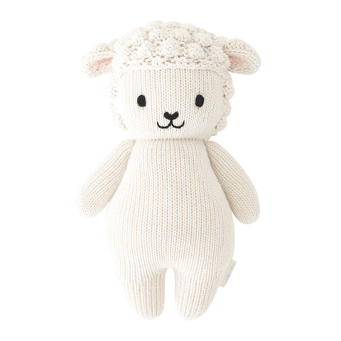 Cuddle + Kind Baby Lamb-BBYLAM003-Pumpkin Pie Kids Canada