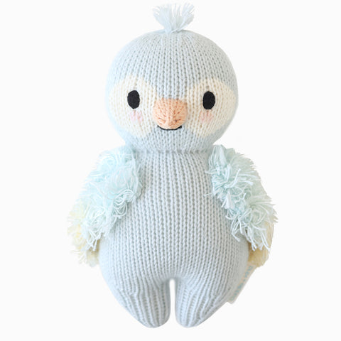 Cuddle + Kind Baby Parrot - Sky Blue-Pumpkin Pie Kids Canada