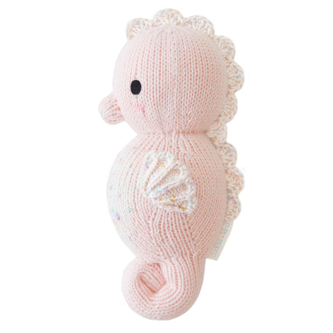Cuddle + Kind Baby Seahorse - Powder Pink-Pumpkin Pie Kids Canada