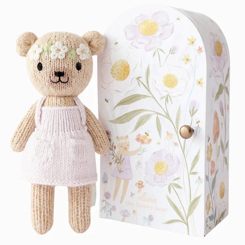 Cuddle + Kind Tiny Olivia the Honey Bear-Pumpkin Pie Kids Canada