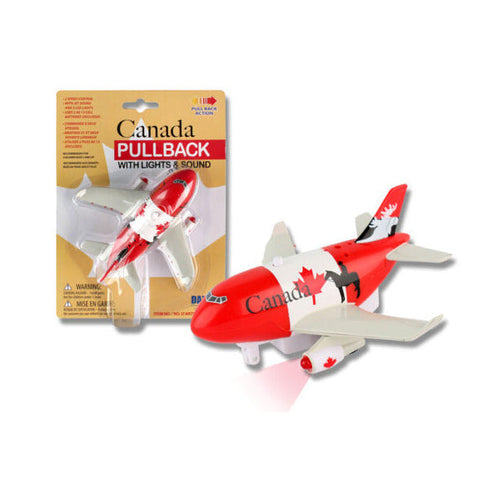 Daron Canada Pullback Plane-DTT60505-Pumpkin Pie Kids Canada