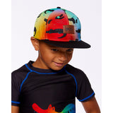 Deux Par Deux Cap - Crocodile-G30VBC-061 6-24-Pumpkin Pie Kids Canada