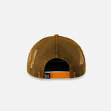 Deux Par Deux Cap - Golden Ocre Palm Tree-F30VC60-822 6/24-Pumpkin Pie Kids Canada